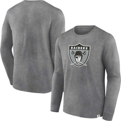 Washed Primary Long Sleeve T-Shirt - Las Vegas Raiders