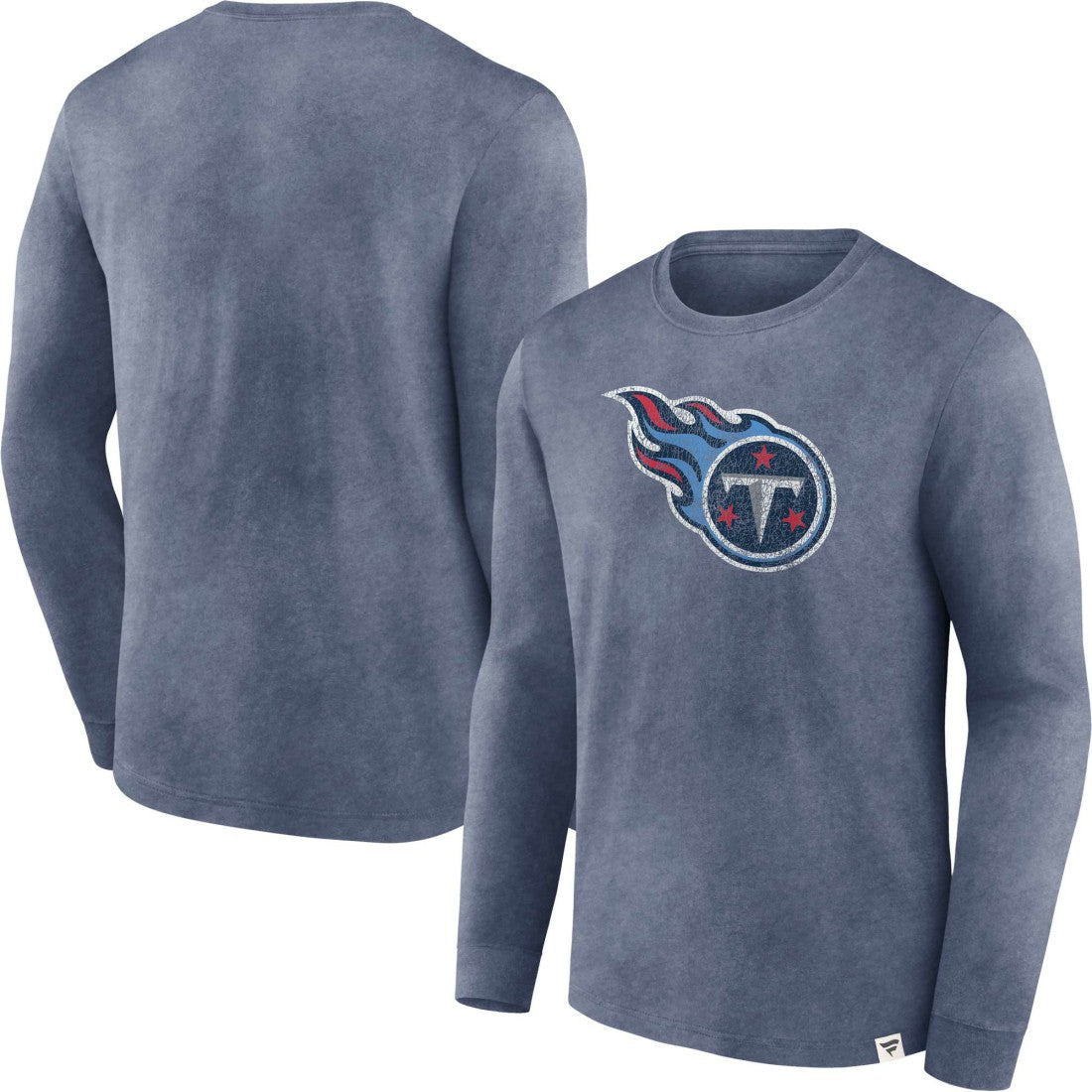 Washed Primary Long Sleeve T-Shirt - Tennessee Titans