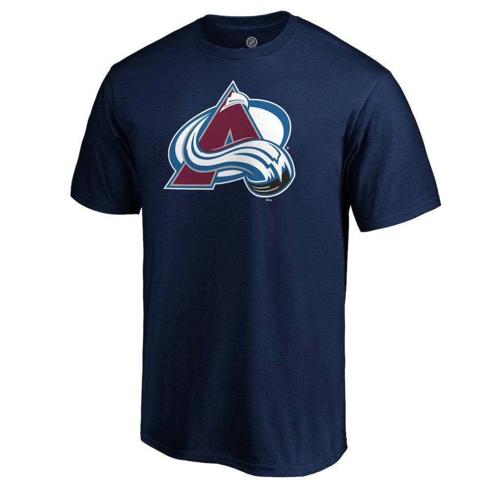 NHL Navy Colorado Avalanche Logo T-Shirt