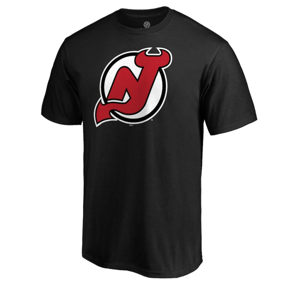 NHL Black New Jersey Devils Logo T-Shirt
