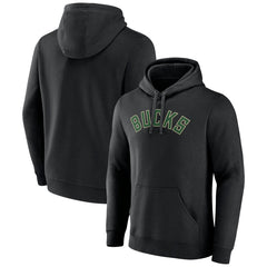 NBA Milwaukee Bucks Wordmark Alternate Pullover Hoodie