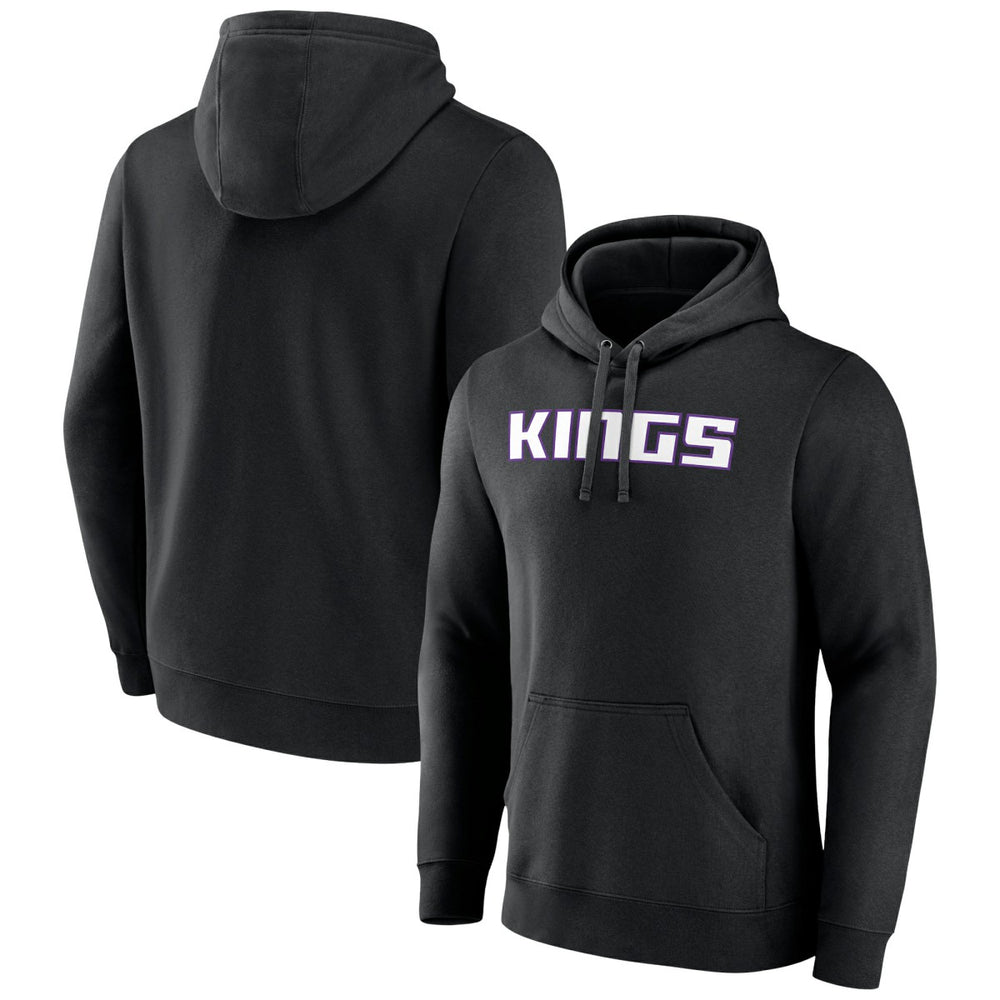 NBA Sacramento Kings Wordmark Team Logo Pullover Hoodie