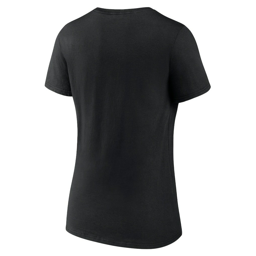 NBA Atlanta Hawks Women's Wordmark V-Neck T-Shirt