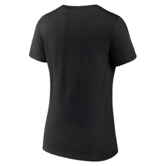 NBA Brooklyn Nets Women's Wordmark V-Neck T-Shirt