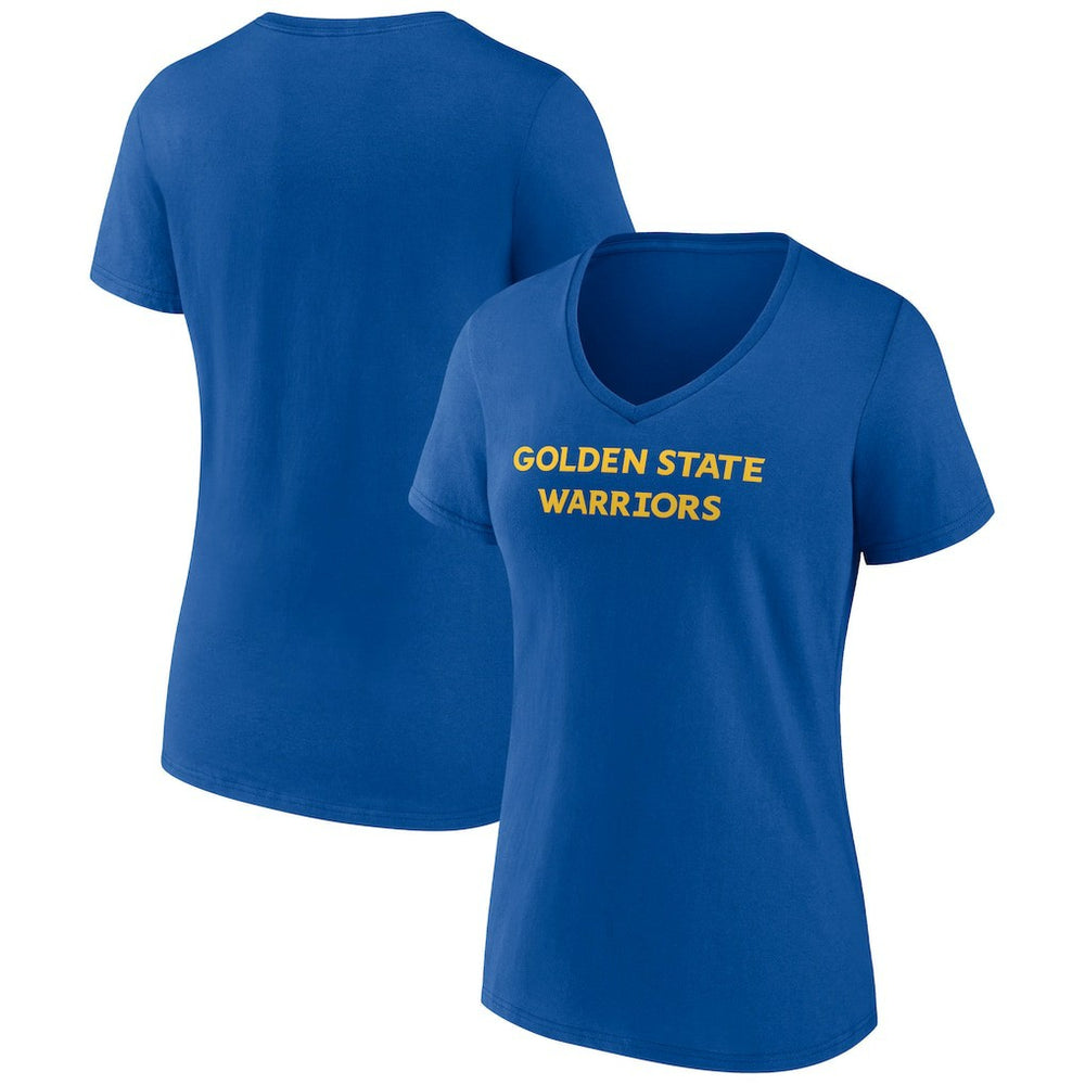 NBA Golden State Warriors Women's Wordmark V-Neck T-Shirt sale