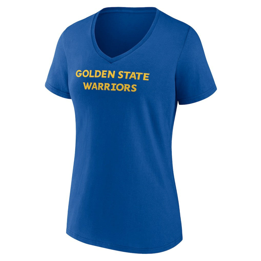 NBA Golden State Warriors Women's Wordmark V-Neck T-Shirt sale