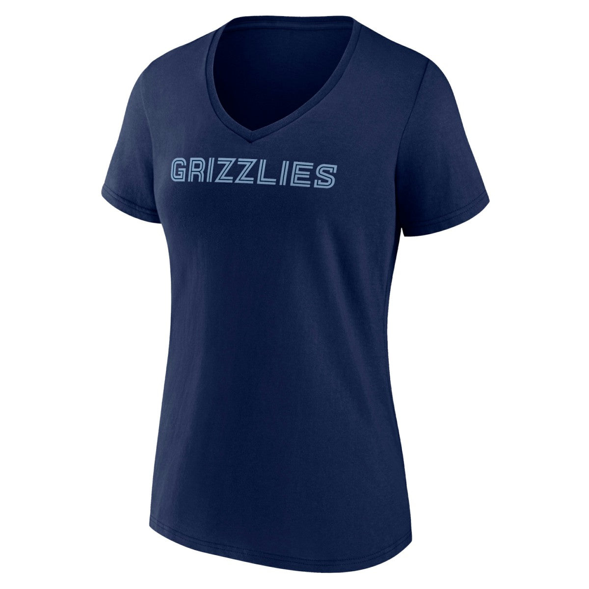 NBA Memphis Grizzlies Women's Wordmark V-Neck T-Shirt