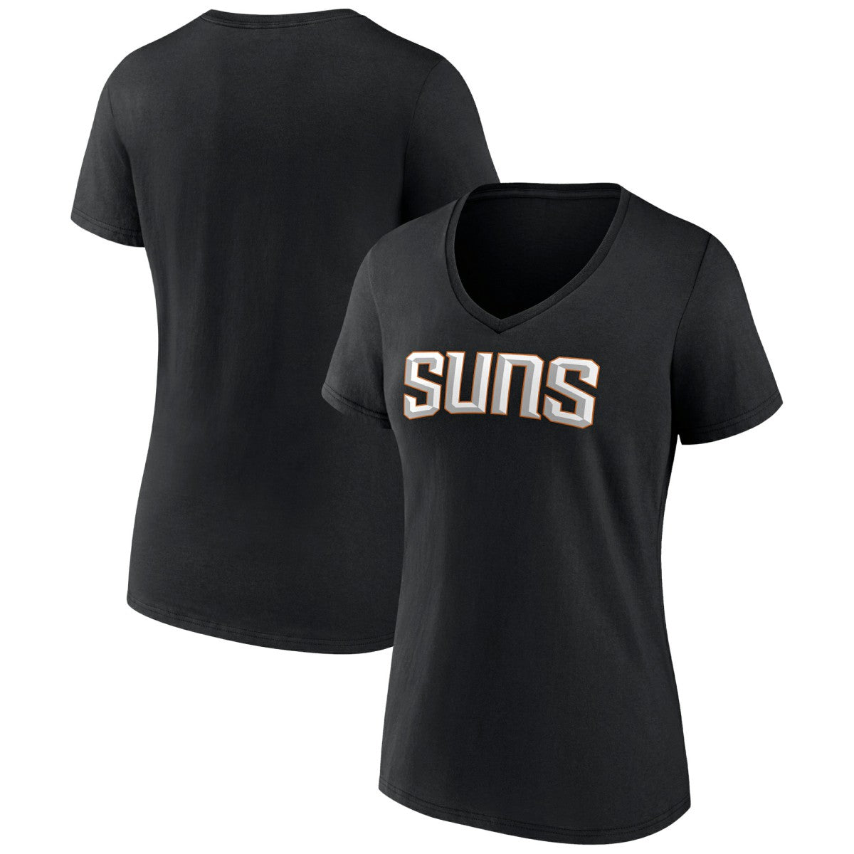 NBA Phoenix Suns Women's Wordmark V-Neck T-Shirt