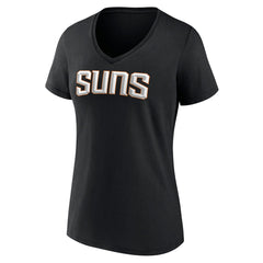 NBA Phoenix Suns Women's Wordmark V-Neck T-Shirt