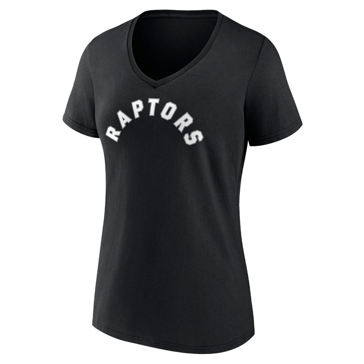 NBA Toronto Raptors Women's Wordmark V-Neck T-Shirt