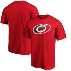 NHL Red Carolina Hurricanes Logo T-Shirt