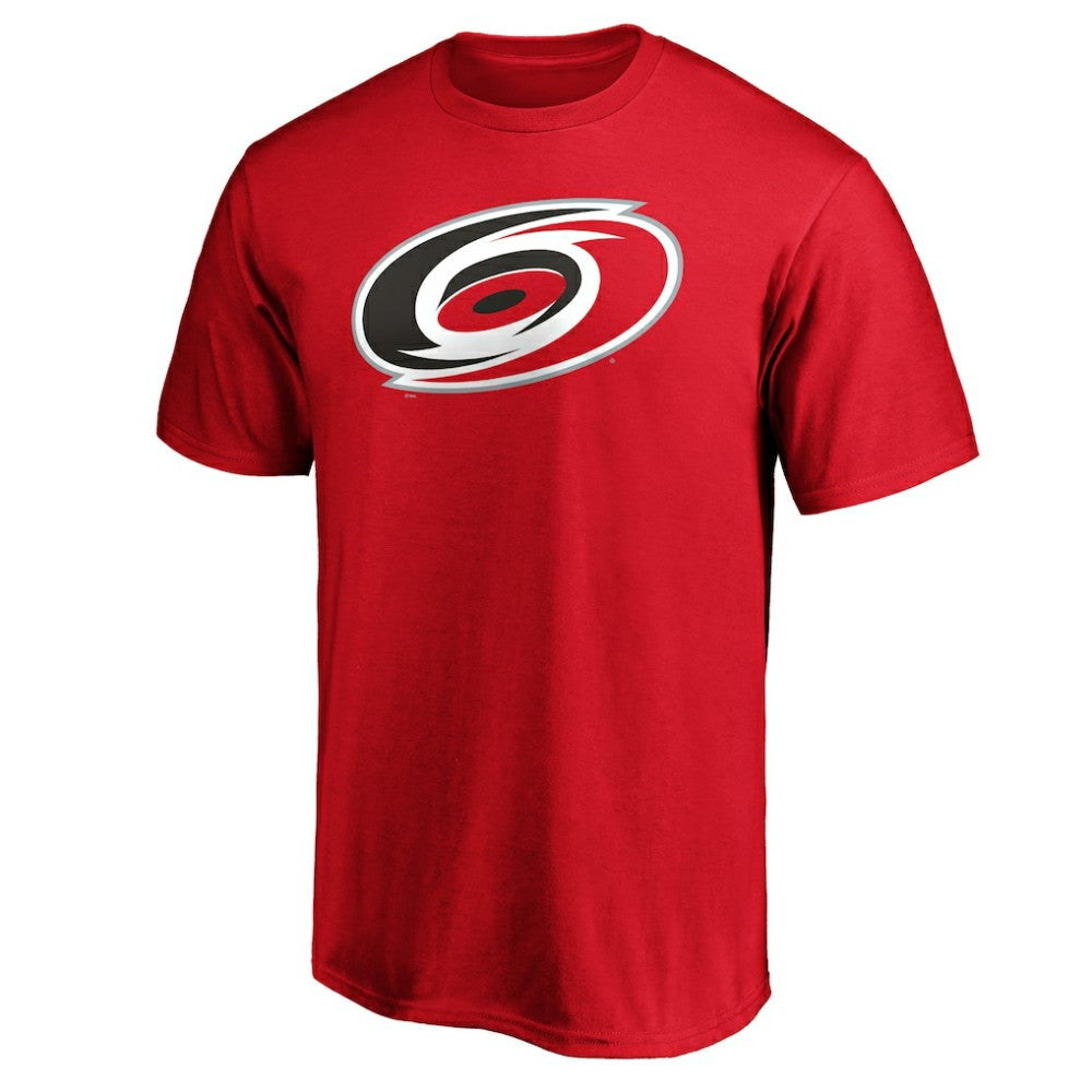 NHL Red Carolina Hurricanes Logo T-Shirt