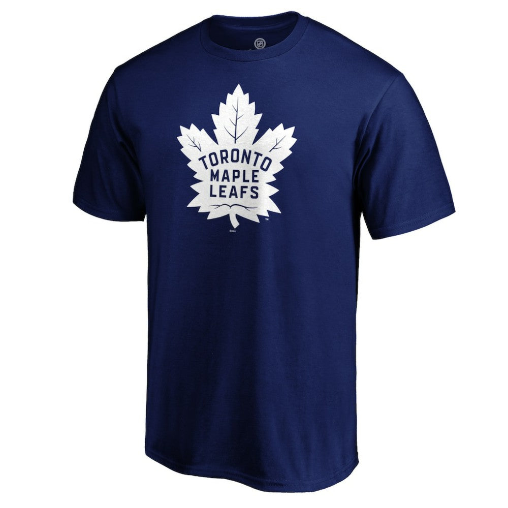 NHL Navy Toronto Maple Leafs Primary Logo T-Shirt
