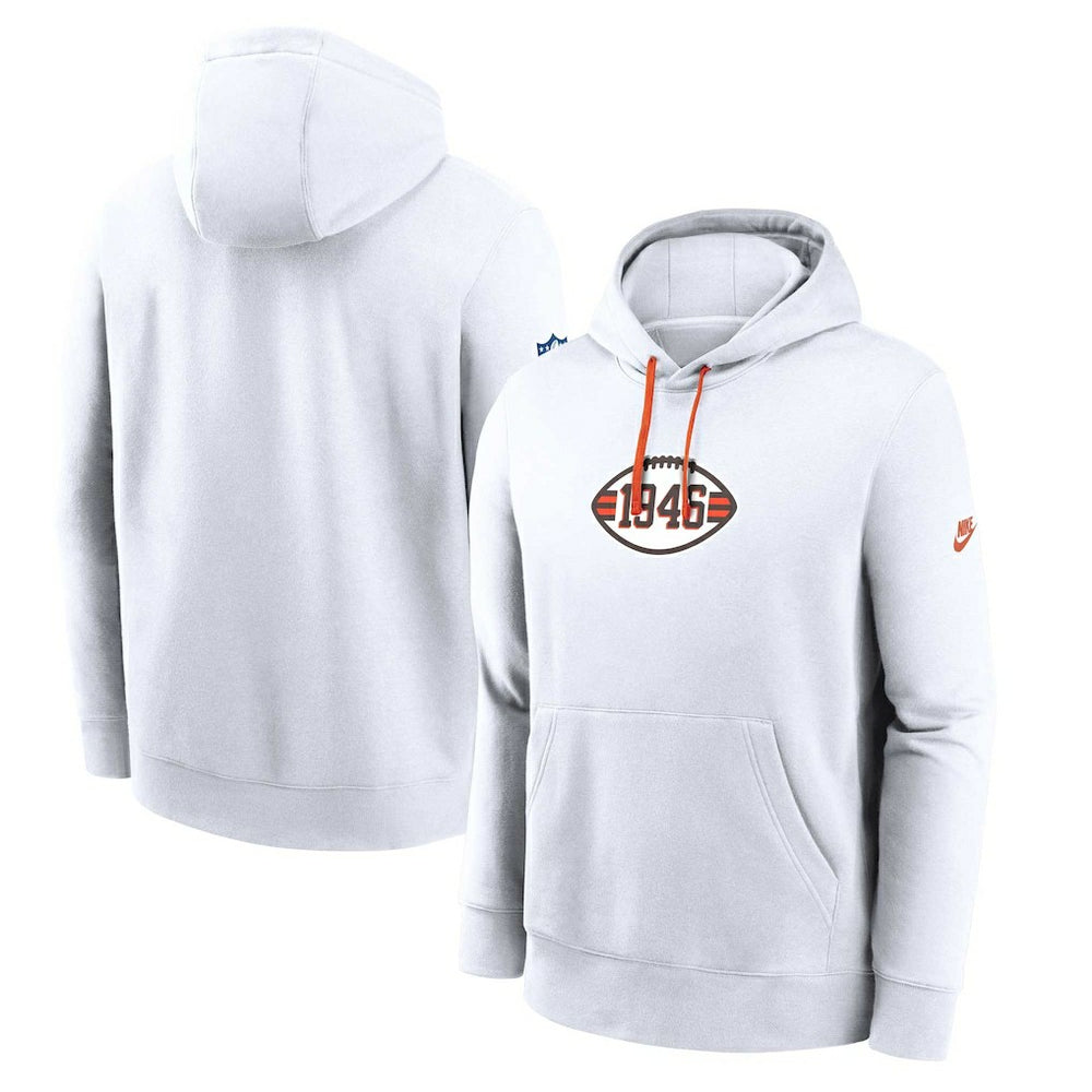 2023 Sideline Club Alternate Tri-Blend Pullover Hoodie - Cleveland Browns