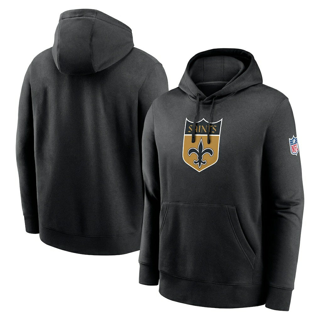 2023 Sideline Club Alternate Tri-Blend Pullover Hoodie - New Orleans Saints