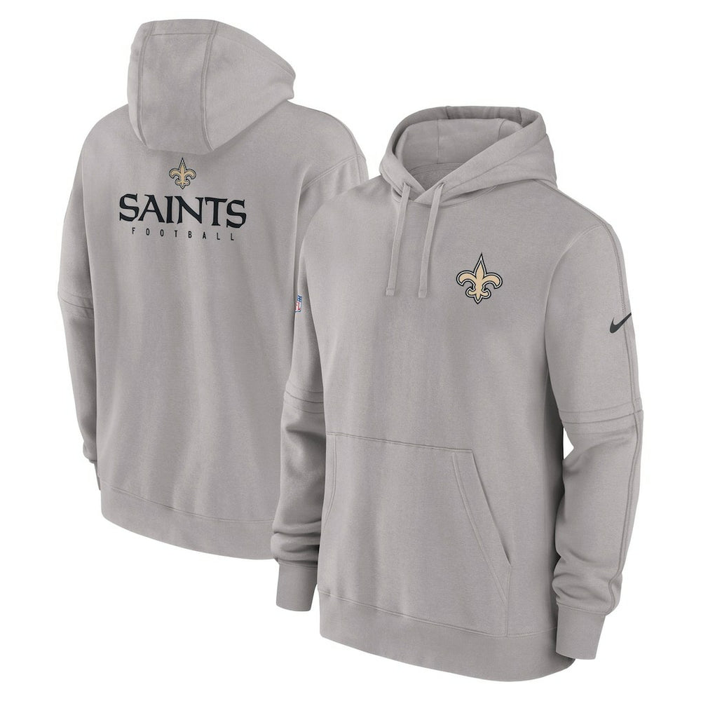 Sideline Club Fleece Pullover Hoodie - New Orleans Saints