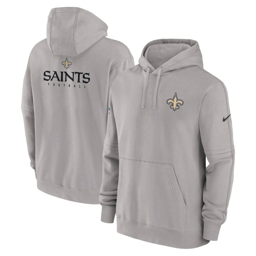 Sideline Club Fleece Pullover Hoodie - New Orleans Saints