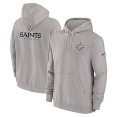 Sideline Club Fleece Pullover Hoodie - New Orleans Saints