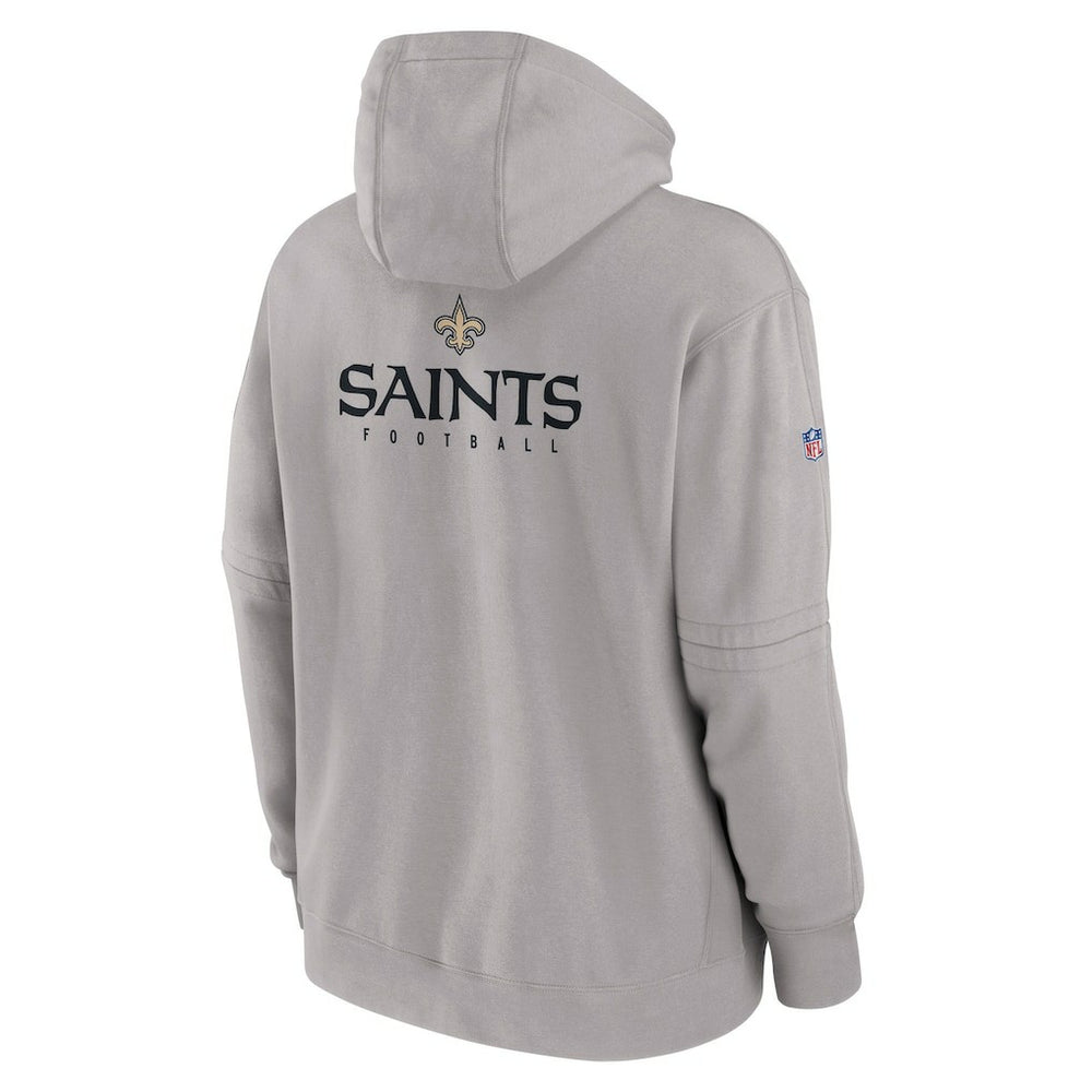 Sideline Club Fleece Pullover Hoodie - New Orleans Saints