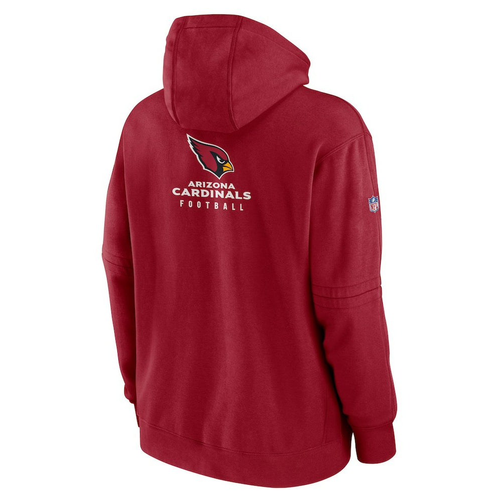 Sideline Club Fleece Pullover Hoodie - Arizona Cardinals