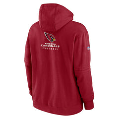 Sideline Club Fleece Pullover Hoodie - Arizona Cardinals
