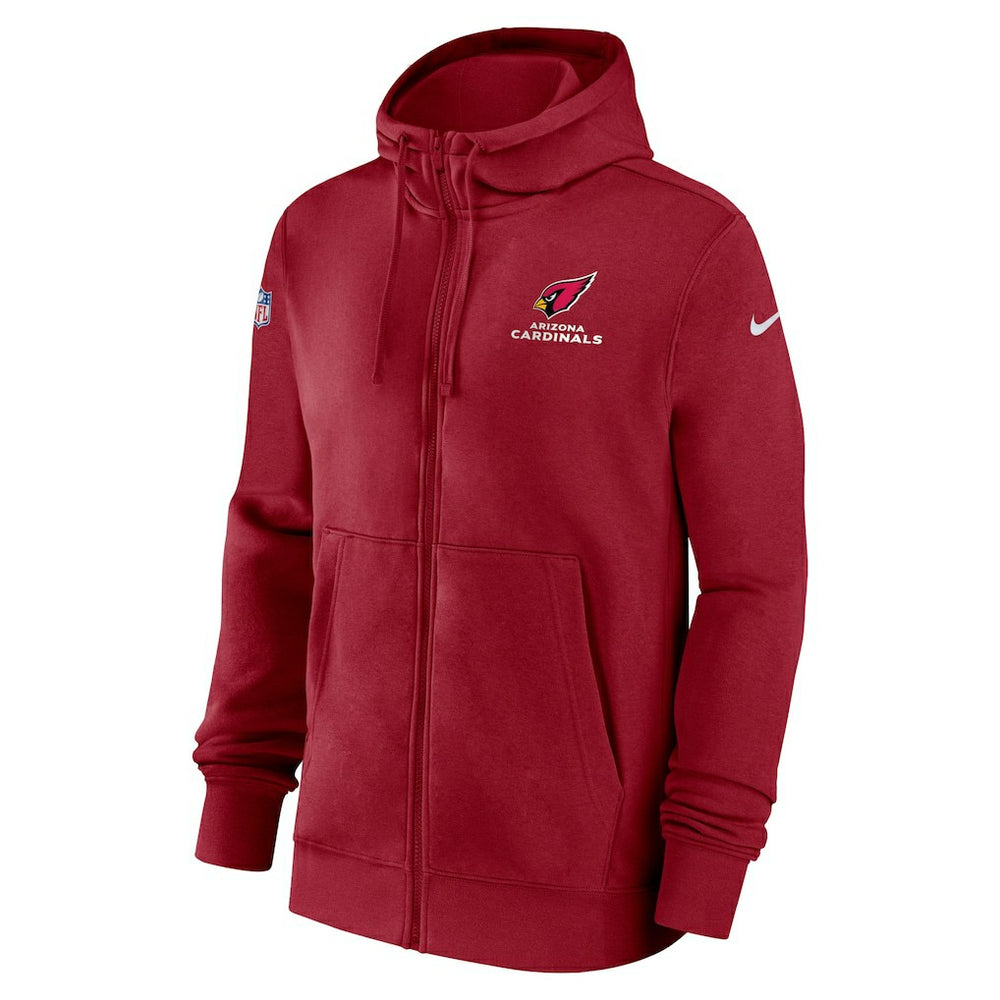 2023/24 Sideline Club Full-Zip Hoodie - Arizona Cardinals