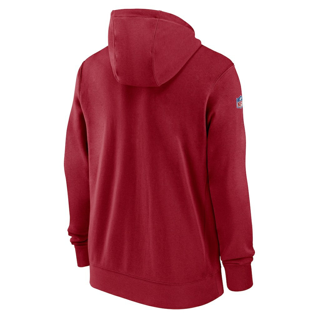 2023/24 Sideline Club Full-Zip Hoodie - Arizona Cardinals