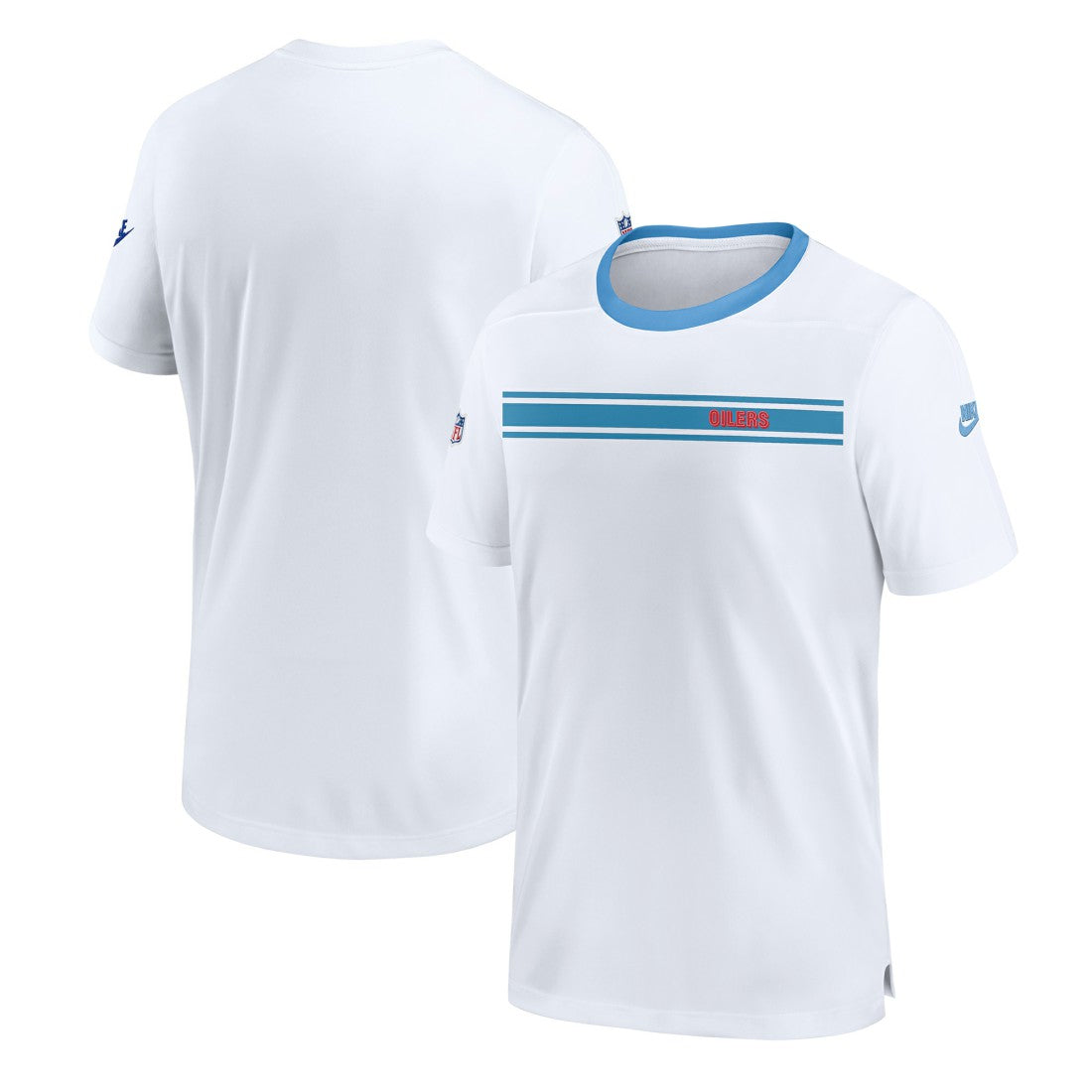 Oilers Throwback Sideline Coach Alternate Performance T-Shirt - Tennessee Titans