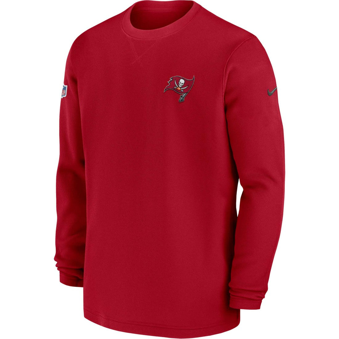 2023 Sideline Throwback Heavy Brushed Waffle Long Sleeve Top - Tampa Bay Buccaneers