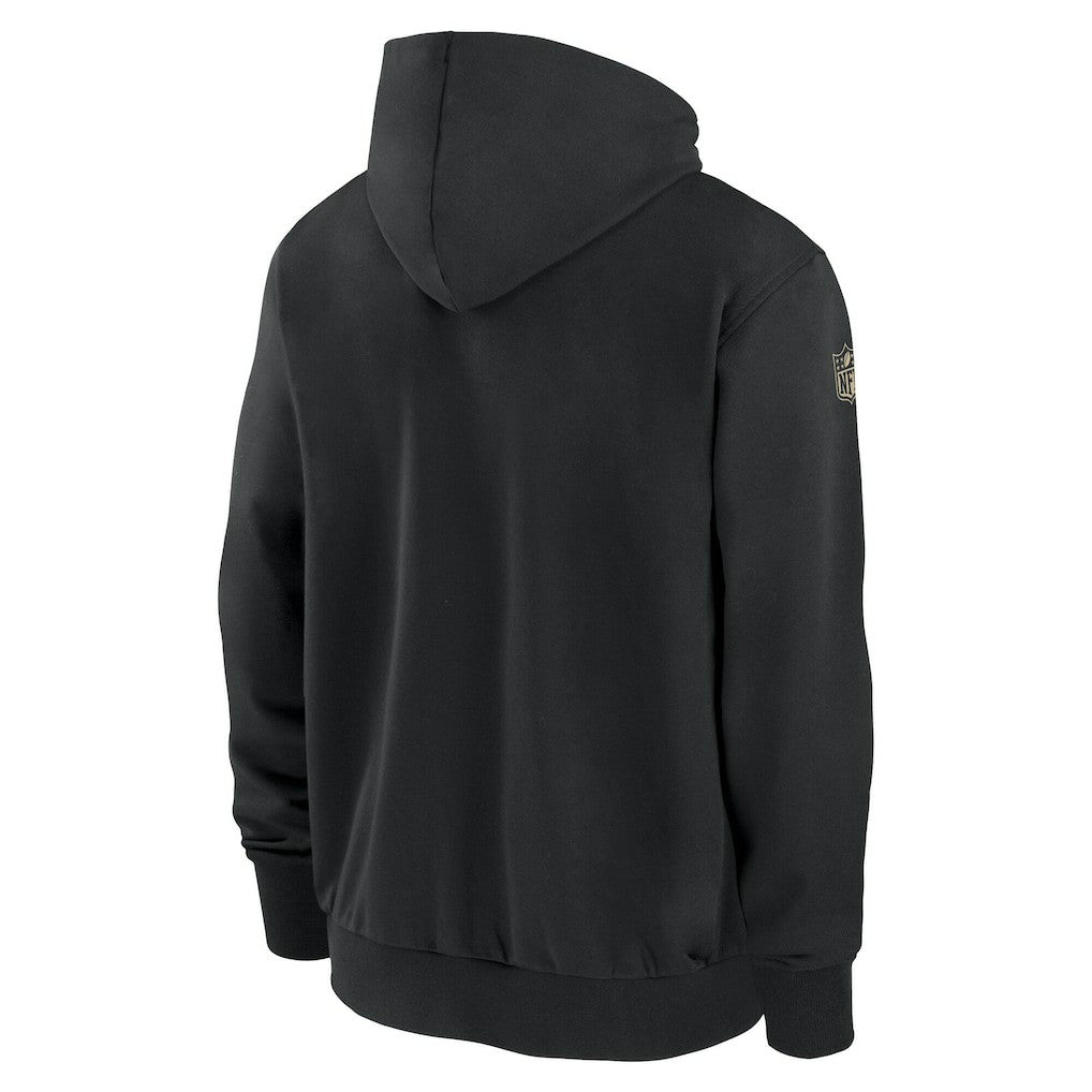 Sideline Performance Full-Zip Hoodie Jacket - New Orleans Saints
