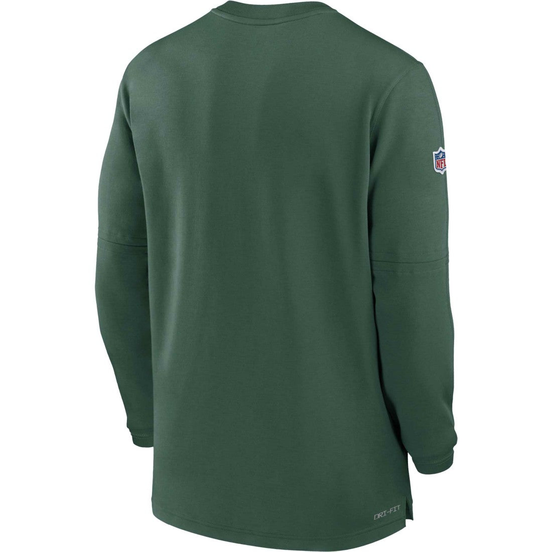 2023 Sideline Performance Long Sleeve Tri-Blend Quarter-Zip Top - Green Bay Packers