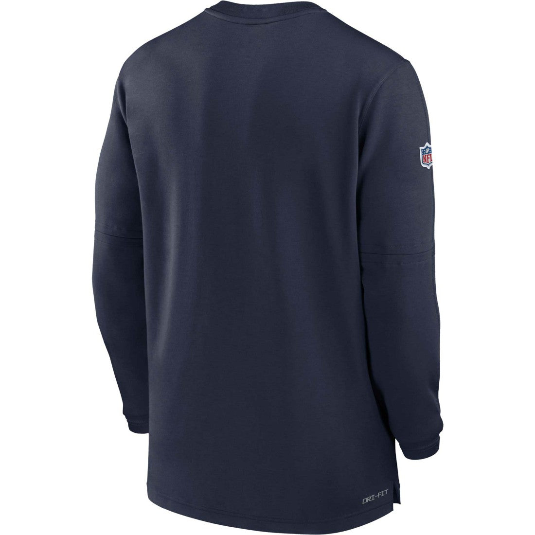2023 Sideline Performance Long Sleeve Tri-Blend Quarter-Zip Top - Tennessee Titans