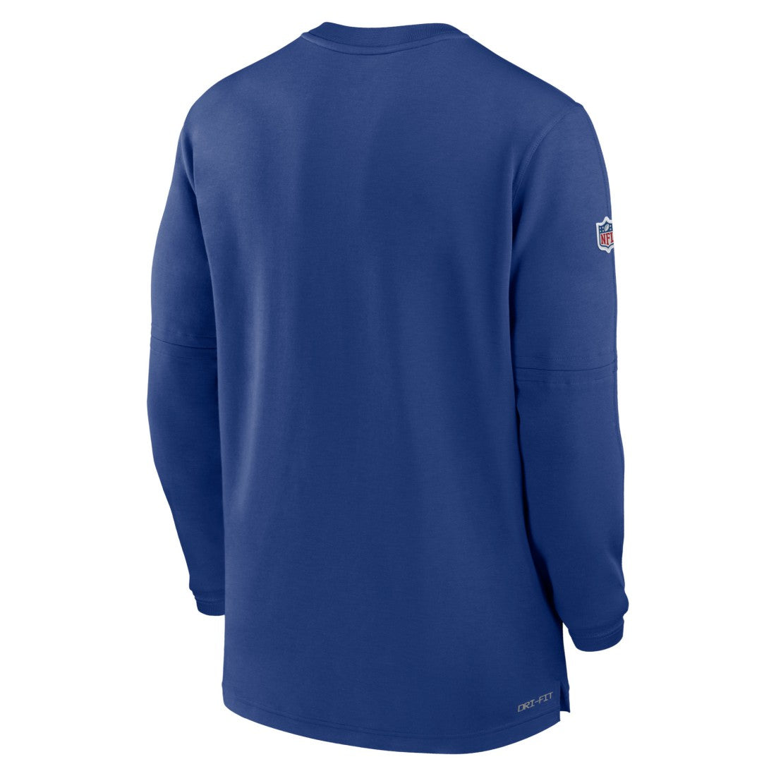 2023 Sideline Performance Long Sleeve Tri-Blend Quarter-Zip Top - New York Giants