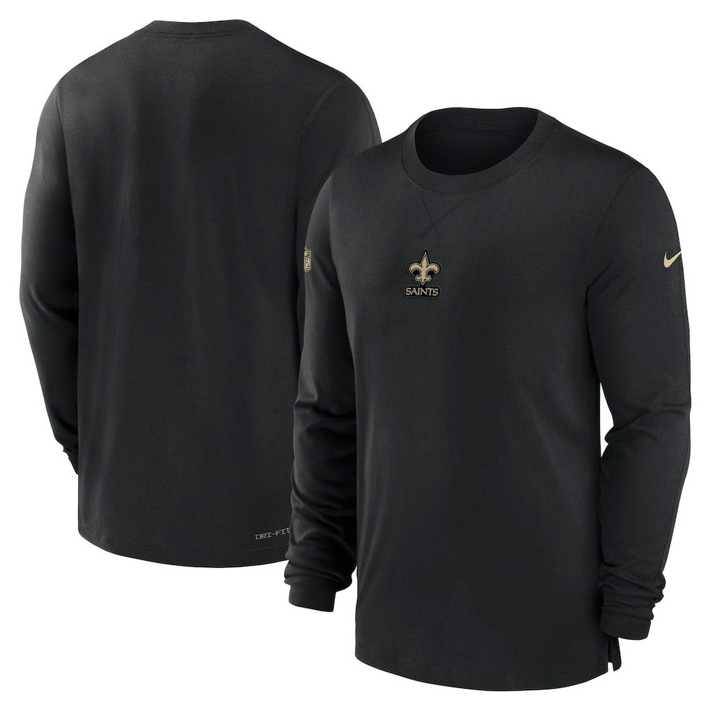 2023 Sideline Performance Long Sleeve T-Shirt - New Orleans Saints