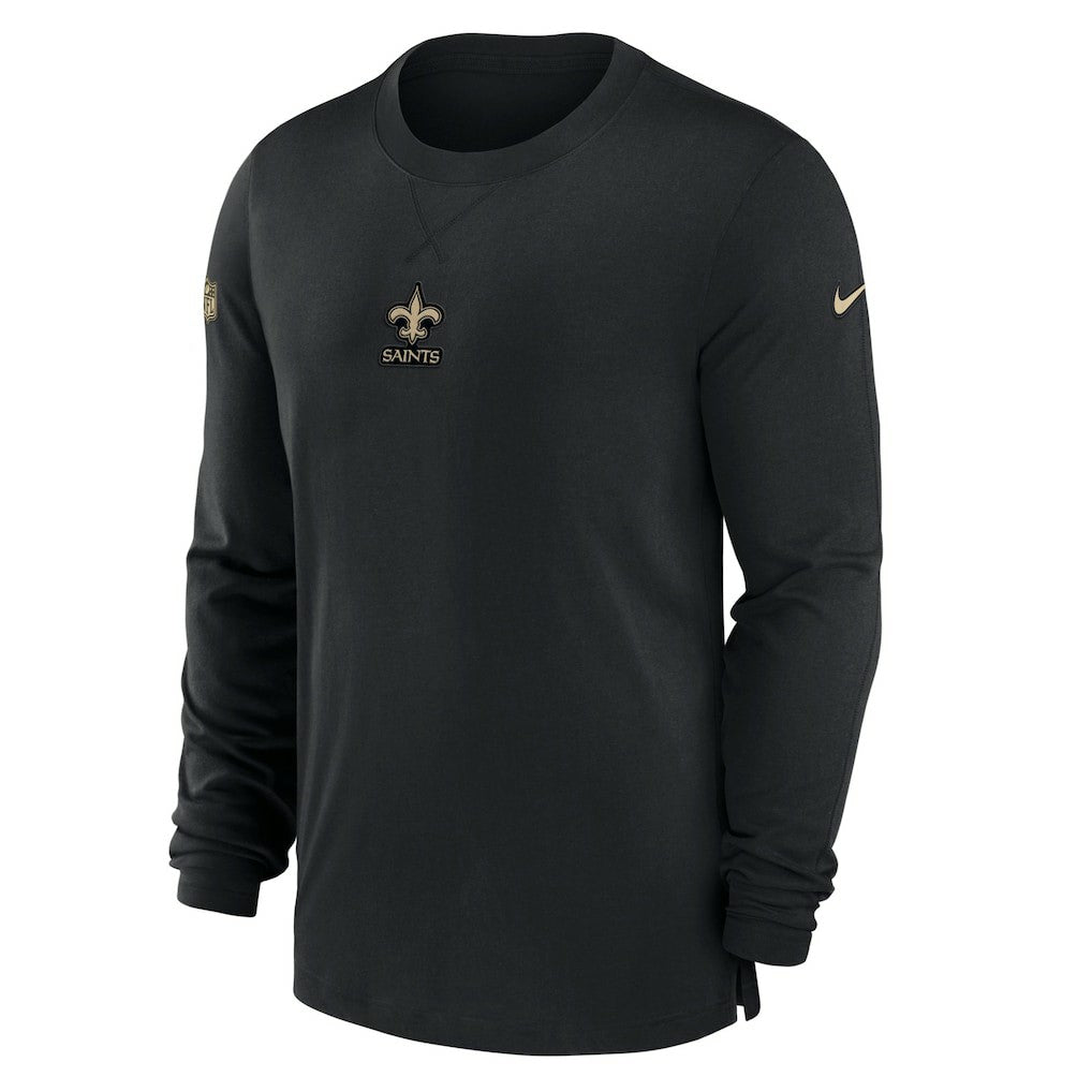 2023 Sideline Performance Long Sleeve T-Shirt - New Orleans Saints