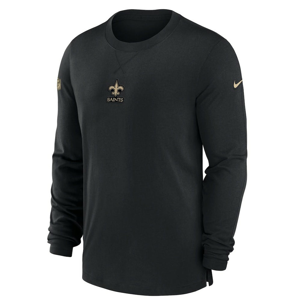 2023 Sideline Performance Long Sleeve T-Shirt - New Orleans Saints