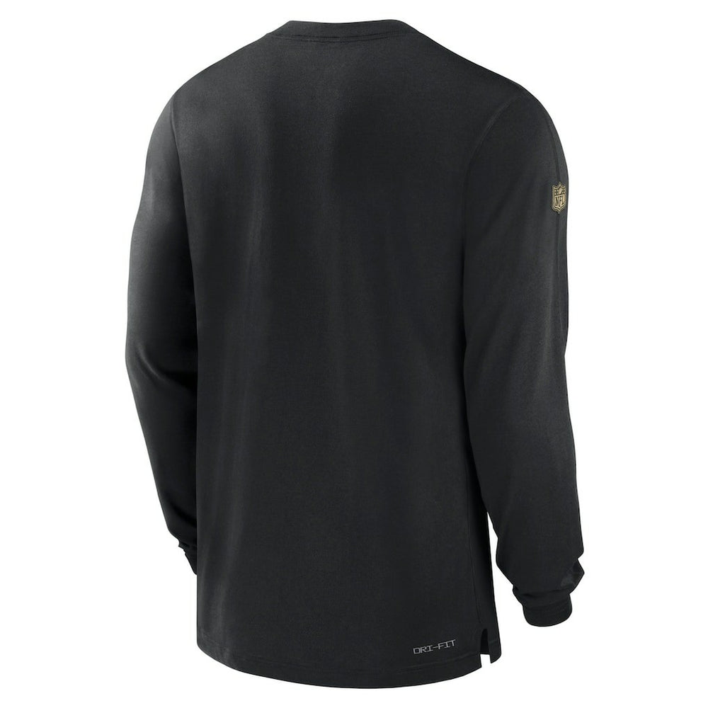 2023 Sideline Performance Long Sleeve T-Shirt - New Orleans Saints
