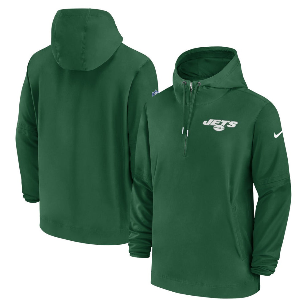 Sideline Half-Zip Hoodie - New York Jets