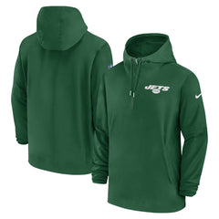 Sideline Half-Zip Hoodie - New York Jets