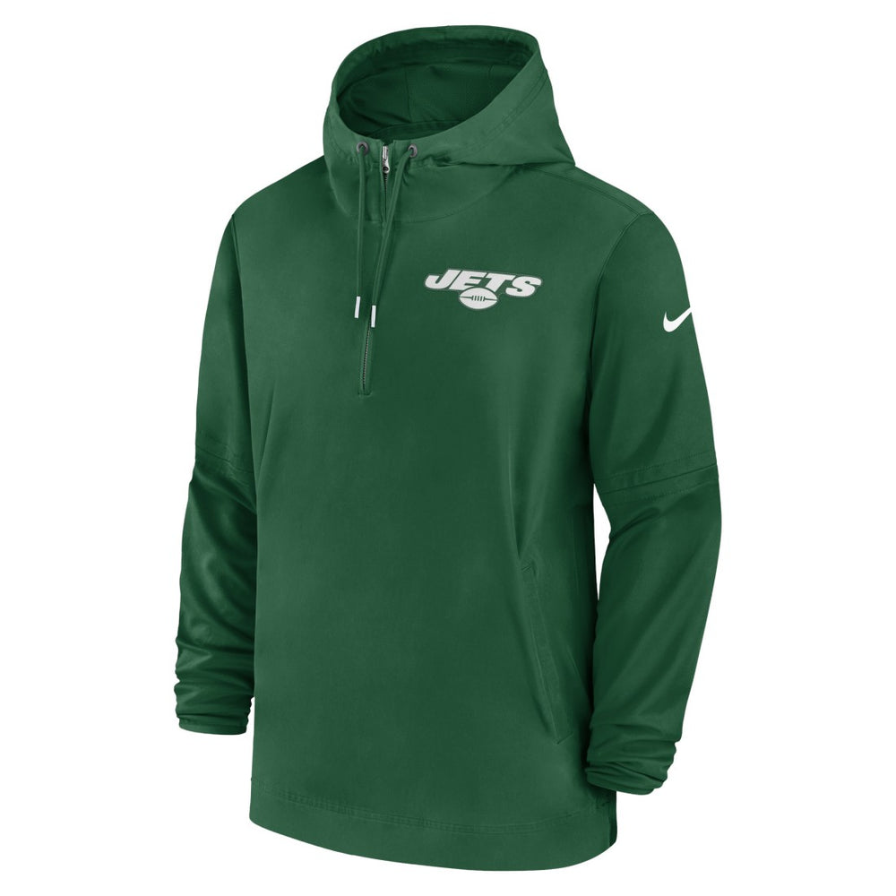 Sideline Half-Zip Hoodie - New York Jets