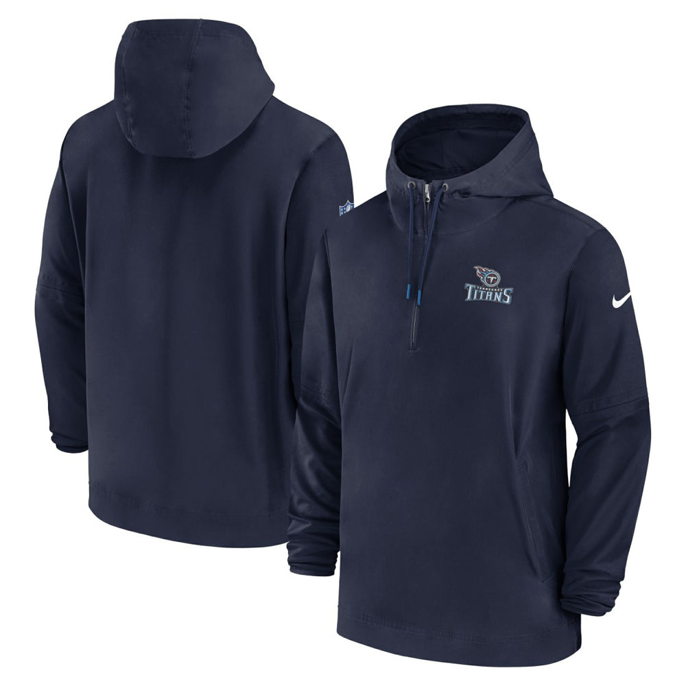 Sideline Half-Zip Hoodie - Tennessee Titans