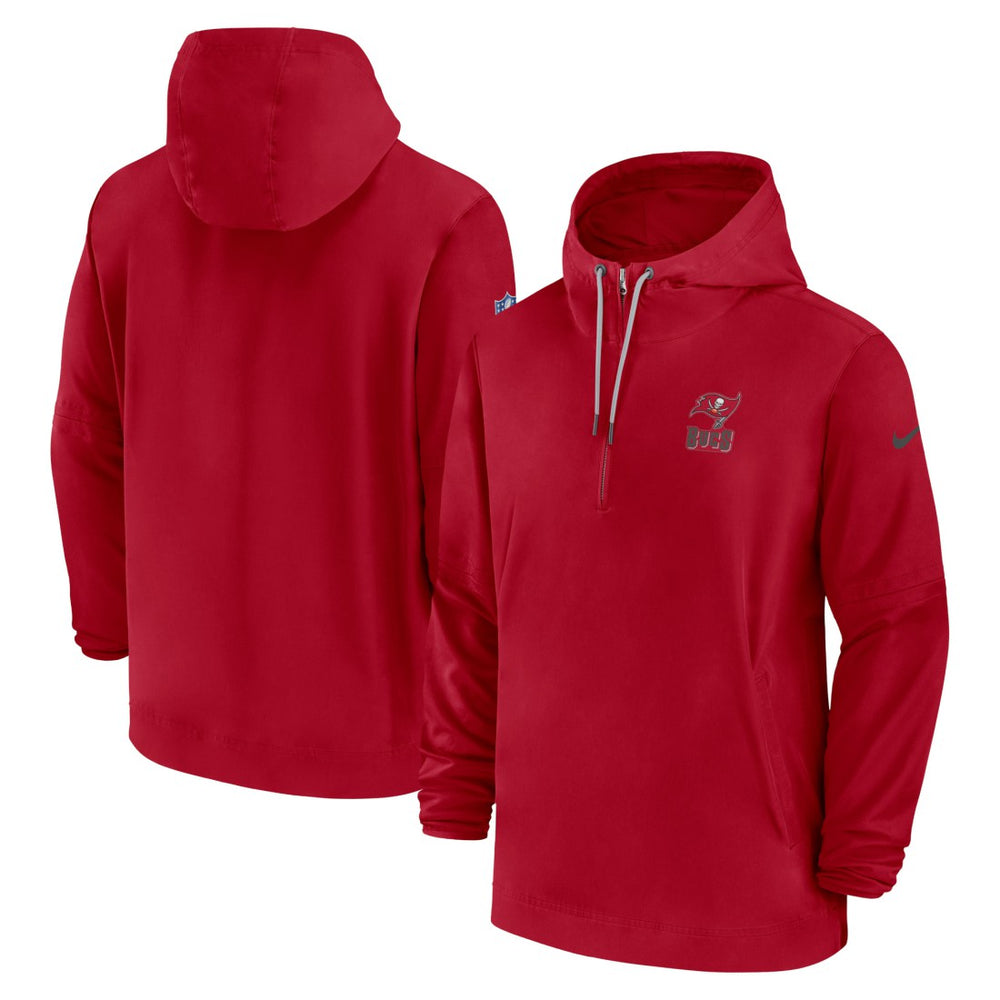 Sideline Half-Zip Hoodie - Tampa Bay Buccaneers