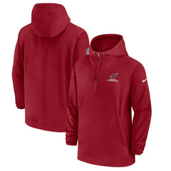 Sideline Half-Zip Hoodie - Arizona Cardinals