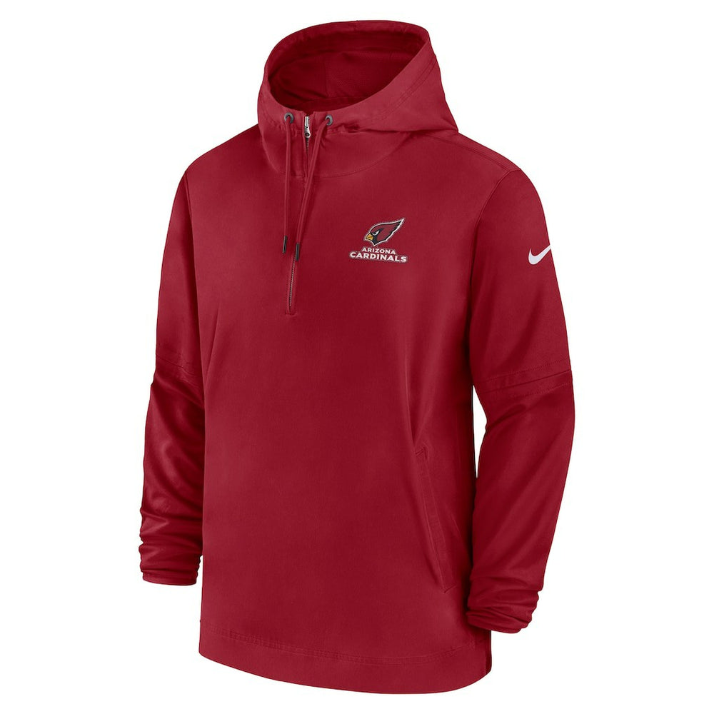 Sideline Half-Zip Hoodie - Arizona Cardinals