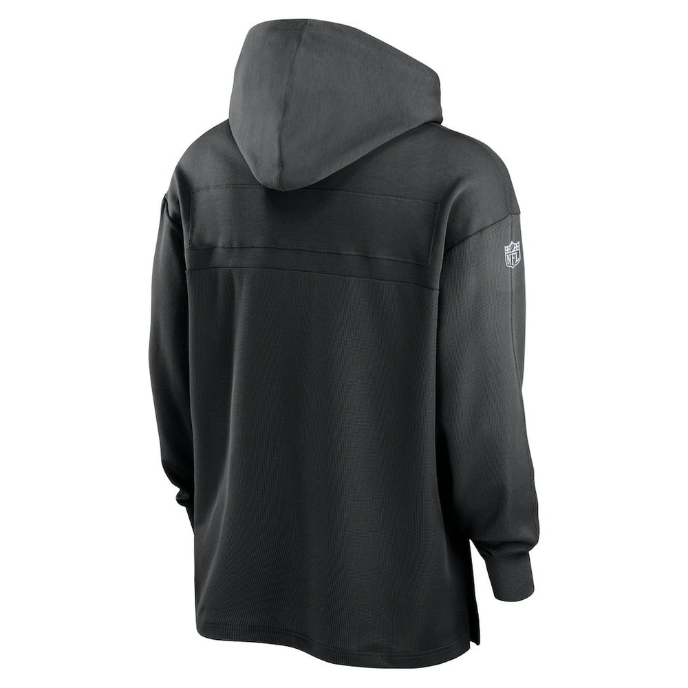 2023 Sideline Lightweight Performance Hooded Top - Las Vegas Raiders
