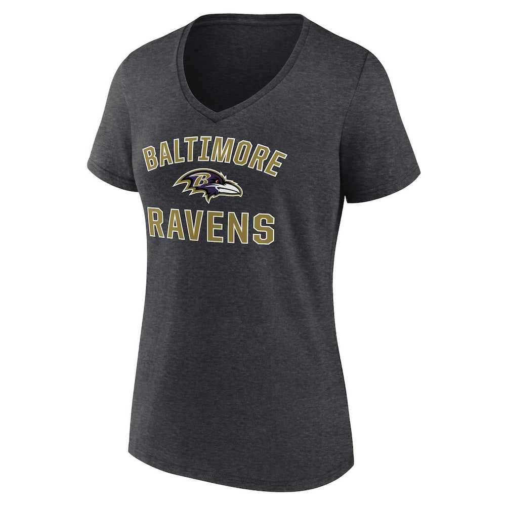 Women's Victory Arch Team V-Neck T-Shirt - Baltimore Ravens