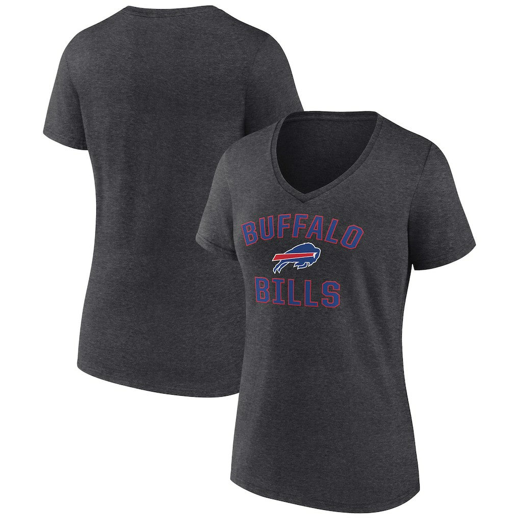Women's Victory Arch Team V-Neck T-Shirt - Buffalo Bills