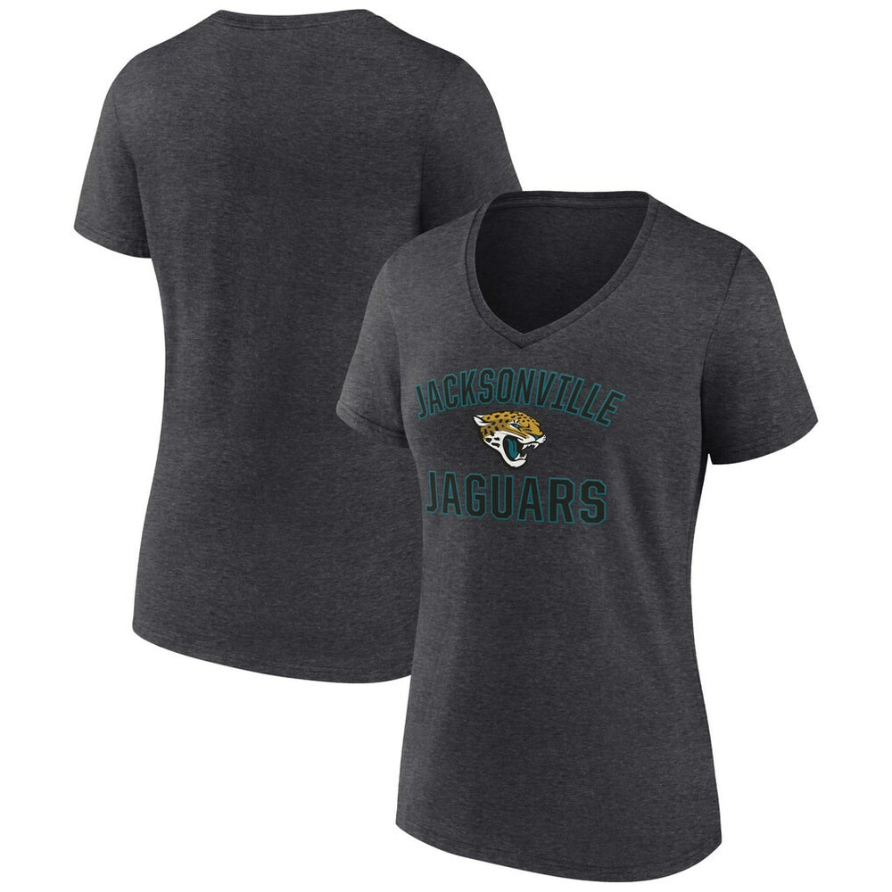 Women's Victory Arch Team V-Neck T-Shirt - Jacksonville Jaguars