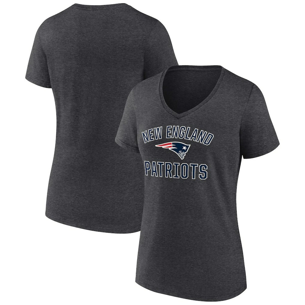 Women's Victory Arch Team V-Neck T-Shirt - New England Patriots