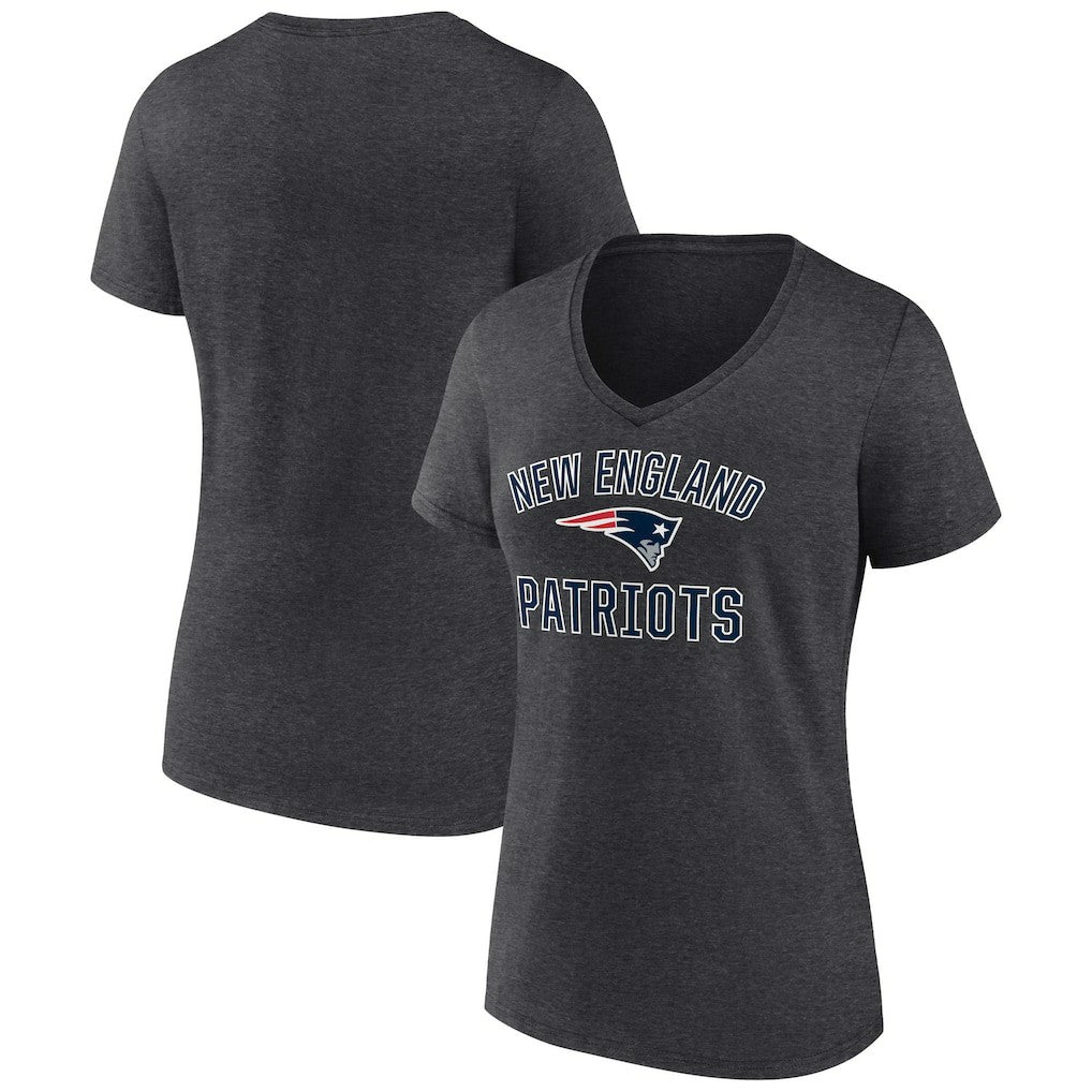 Women's Victory Arch Team V-Neck T-Shirt - New England Patriots